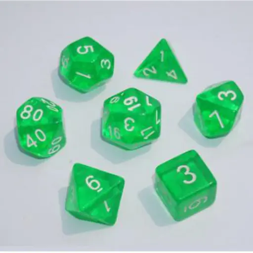 Набір кубиків Games7Days TRANSPARENT в асортименті