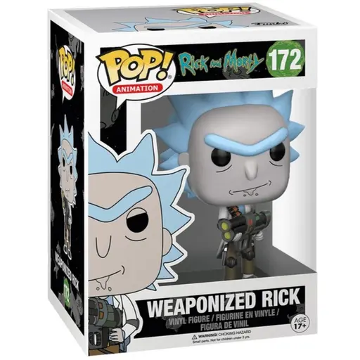 Рік Санчез зі зброєю - Funko POP Animation - Rick and Morty - Weaponized Rick