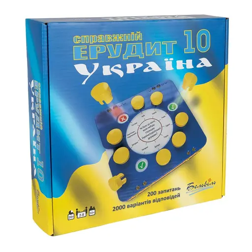 Board Game Real Erudite 10 Ukraine