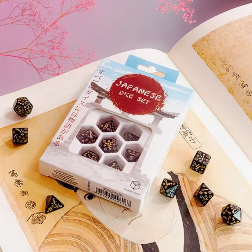 Japanese Dice Set - Deep Night Firefly photo 2