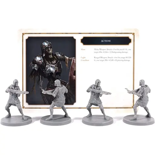 Figurines Hollow Crossbowmen for the Dark Souls. The Roleplaying Game photo 2