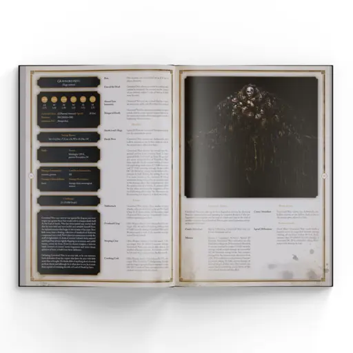 Board Game Dark Souls. The Roleplaying Game - The Tome of Strange Beings photo 3