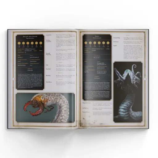 Board Game Dark Souls. The Roleplaying Game - The Tome of Strange Beings photo 2