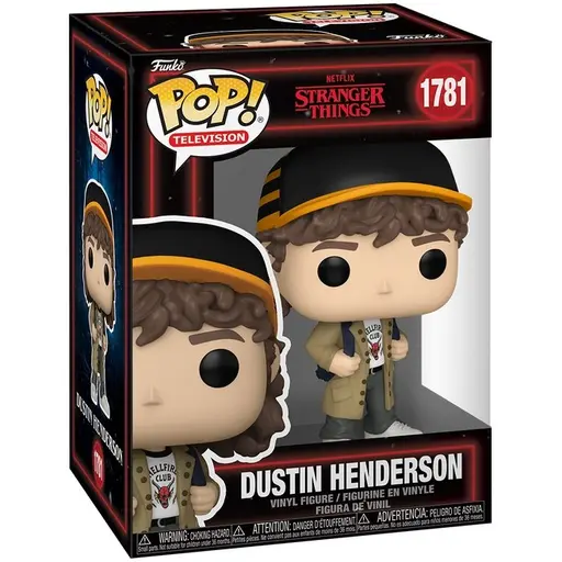 Дастін Гендерсон - Funko POP TV #1781 - Stranger Things - Dustin Henderson
