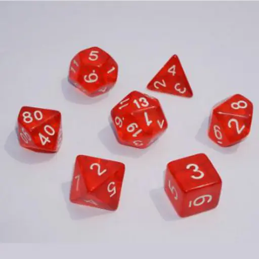 Набір кубиків Games7Days TRANSPARENT в асортименті