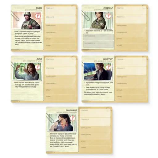 Board Game Пандемія. Спадщина. Сезон 1 (Pandemic Legacy: Season 1) photo 4