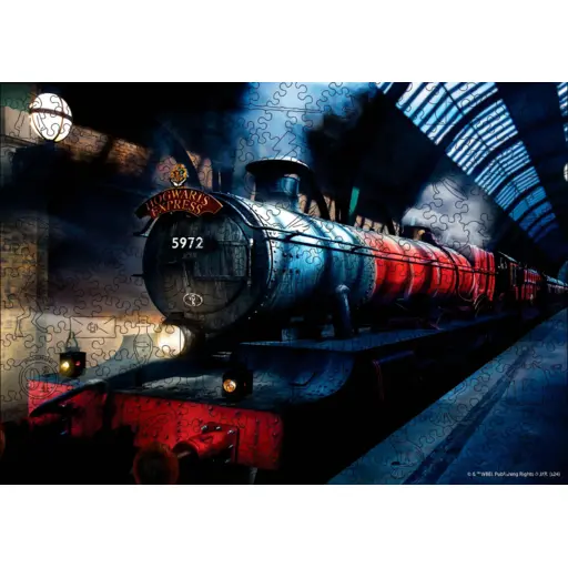 Фігурний дерев`яний пазл Гаррі Поттер - Гоґвортс Експрес XL (238) photo 2