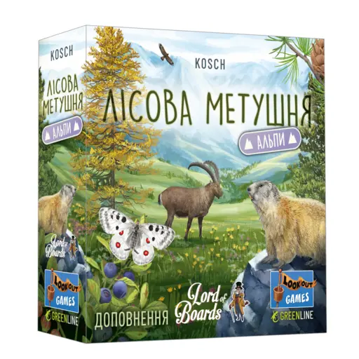 Настільна гра Лісова метушня - Альпи photo 3
