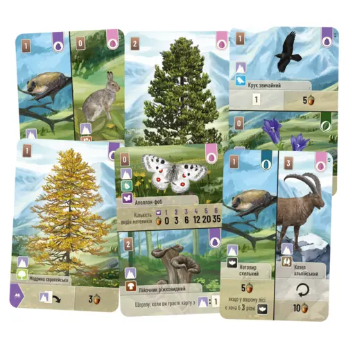 Настільна гра Лісова метушня - Альпи photo 4