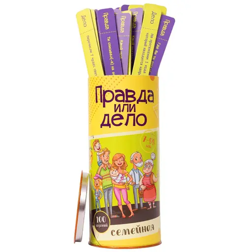 Board Game Правда чи Діло: Сімейна (RU)