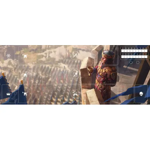 Board Game Gwent Mat Northern Realms - Playmat Gwent Northern Realms photo 2