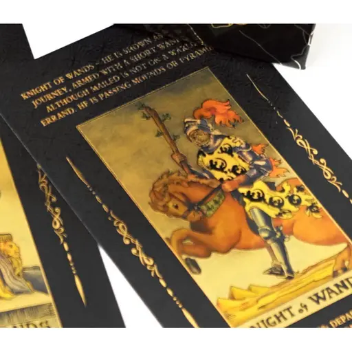 TAROT cards The Rider-Waite (Black deck) photo 4