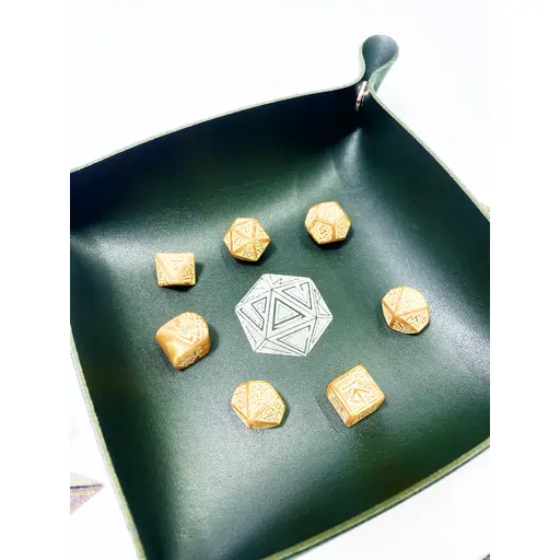 Лоток для кубиків D20 (зелений) photo 8
