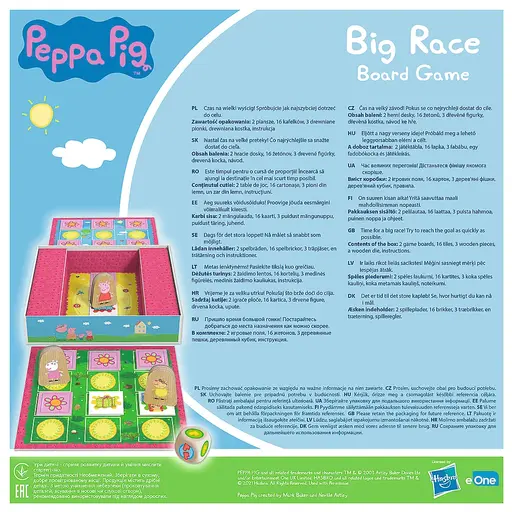 Board Game Великі перегони. Свинка Пеппа (Peppa Pig) photo 3