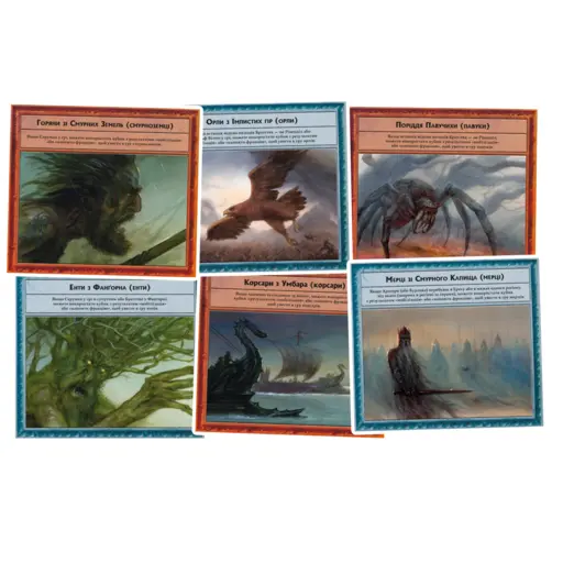 Настільна гра Війна Персня. Воїни Середзем’я photo 6