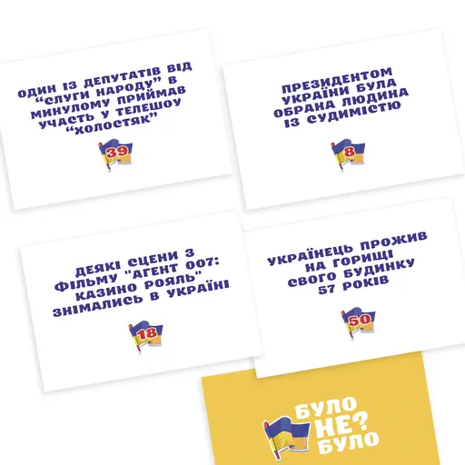 Настільна гра Було не було? В сучасній Україні photo 3
