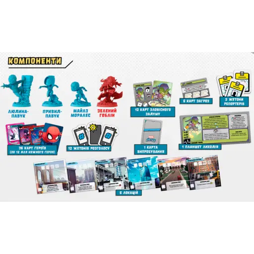 Board Game Marvel United - Enter the Spider-Verse photo 3