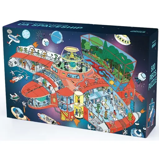 Пазл Космічний корабель (500)