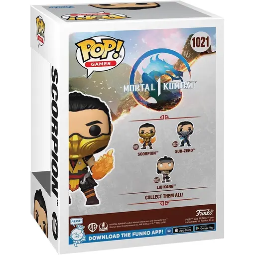 Фігурка Funko POP. Смертельна Битва 1 - Скорпіон photo 3