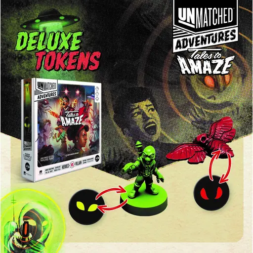 Deluxe Tokens for the Game Unmatched - Adventures. Tales to Amaze photo 2