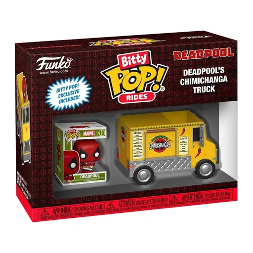 Figurines Funko POP. Marvel. Deadpool`s Chimichanga Truck