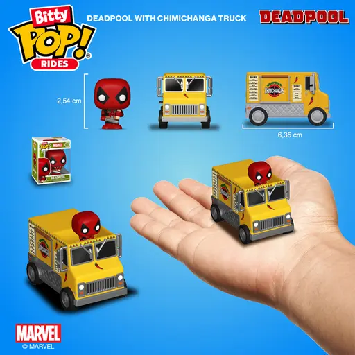 Figurines Funko POP. Marvel. Deadpool`s Chimichanga Truck photo 3