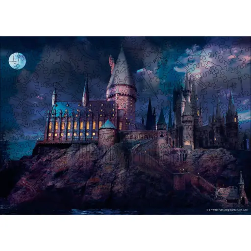 Фігурний дерев`яний пазл Гаррі Поттер - Замок Гоґвортс (238) photo 3