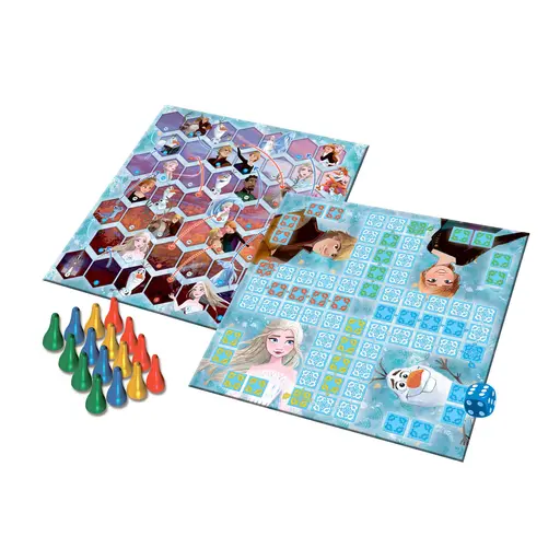 Board Game Ludo + Snakes and Ladders 2 In 1 - Frozen 2 photo 3