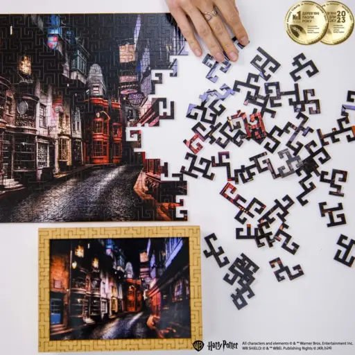 Wooden Jigsaw Puzzle Harry Potter - Diagon Alley XL (238) photo 4