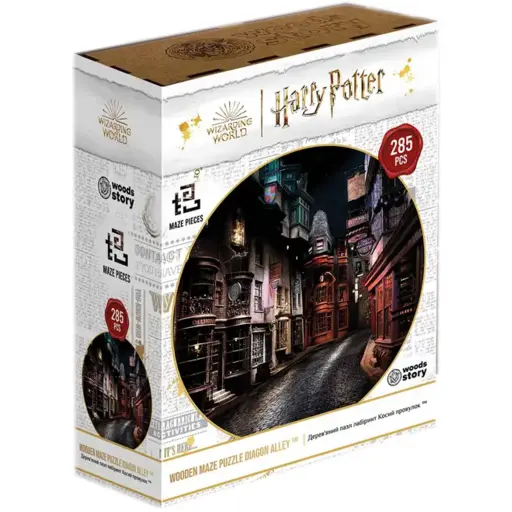 Wooden Jigsaw Puzzle Harry Potter - Diagon Alley XL (238)
