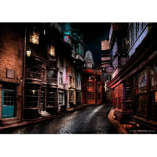 Wooden Jigsaw Puzzle Harry Potter - Diagon Alley XL (238) photo 3