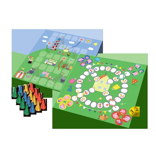 Board Game Ludo + Snakes and Ladders 2 In 1 - Peppa Pig photo 3