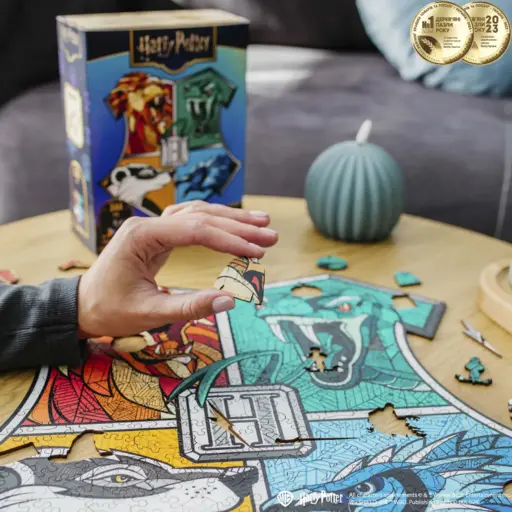 Фігурний дерев`яний пазл Гаррі Поттер - Гоґвортс (266) photo 4