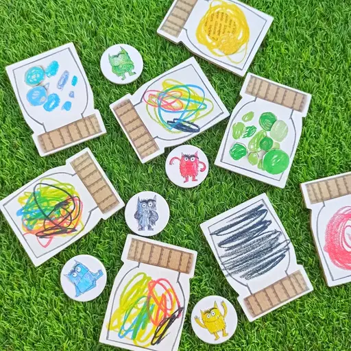 Board Game Кольоровий Монстрик (The Color Monster) photo 4