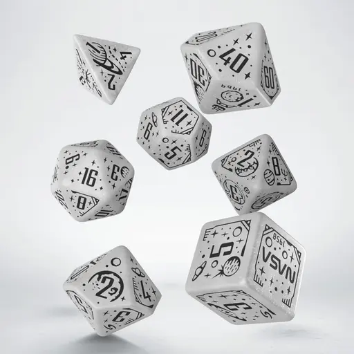 Dice Set Space - Apollo photo 2