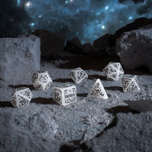 Dice Set Space - Apollo photo 3