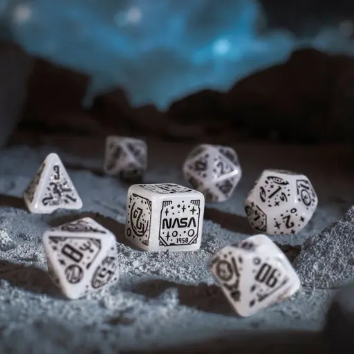 Dice Set Space - Apollo photo 5