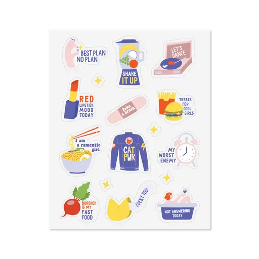 Набір стікерів Для планерів photo 4