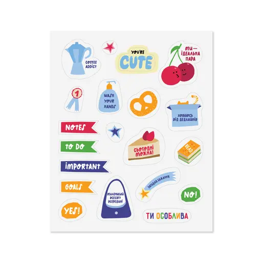 Набір стікерів Для планерів photo 3