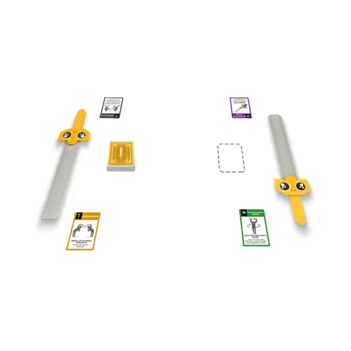 Настільна гра Влаштуймо бутафорними мечами двобій за карти photo 4