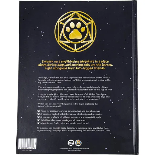 Board Game Animal Adventures: Secrets of Gullet Cove Sourcebook photo 2