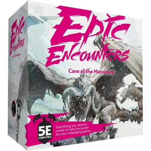 Board Game Epic Encounters - Cave of the Manticore