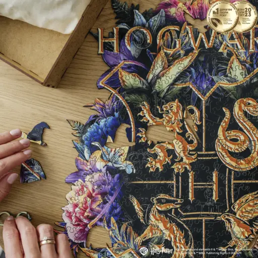 Фігурний дерев`яний пазл Гаррі Поттер - Гоґвортс (217) photo 3