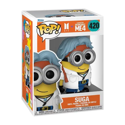 Figurine Funko POP. Minions x BTS - Suga