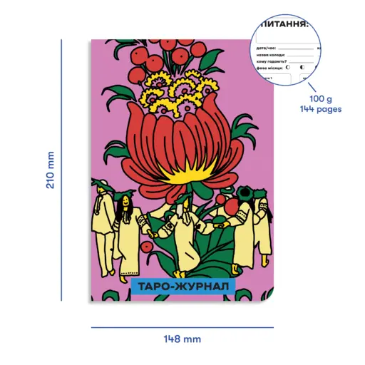 Таро-журнал (червоний) photo 2