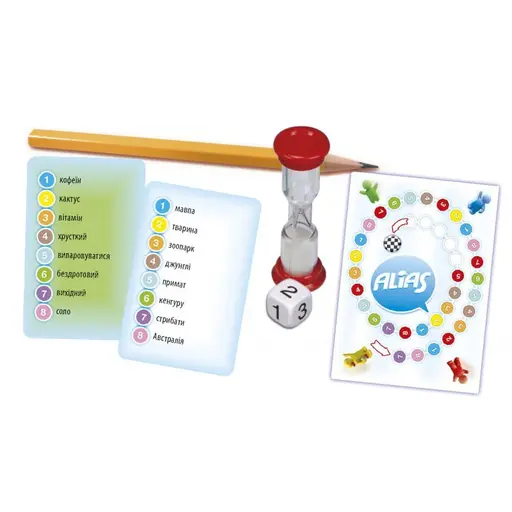 Board Game Еліас Сімейний. Дорожня версія (Family Alias Travel) photo 2