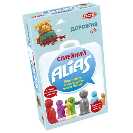 Board Game Еліас Сімейний. Дорожня версія (Family Alias Travel)