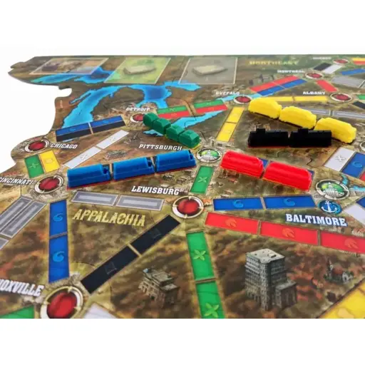Board Game Ticket to Ride - Legends of the West photo 9