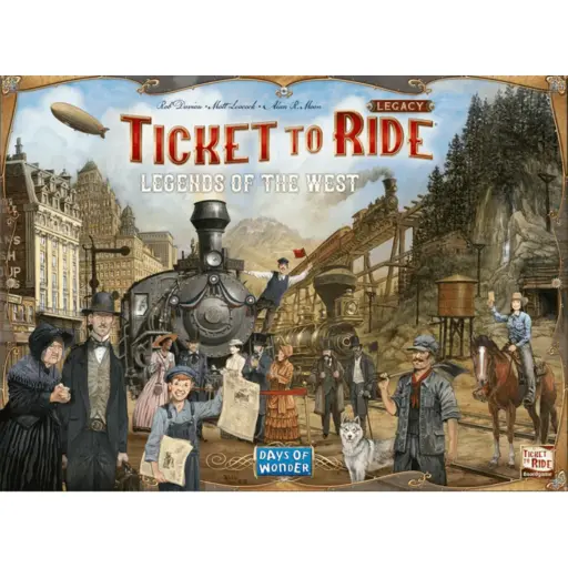 Board Game Ticket to Ride - Legends of the West