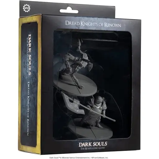 Figurines Dread Knights of Renown for the Dark Souls. The Roleplaying Game